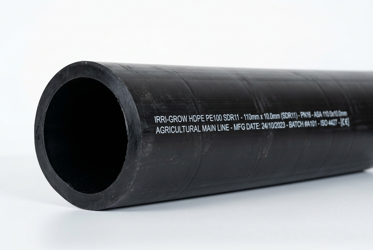 110mm HDPE Main Line Pipe by SIPL