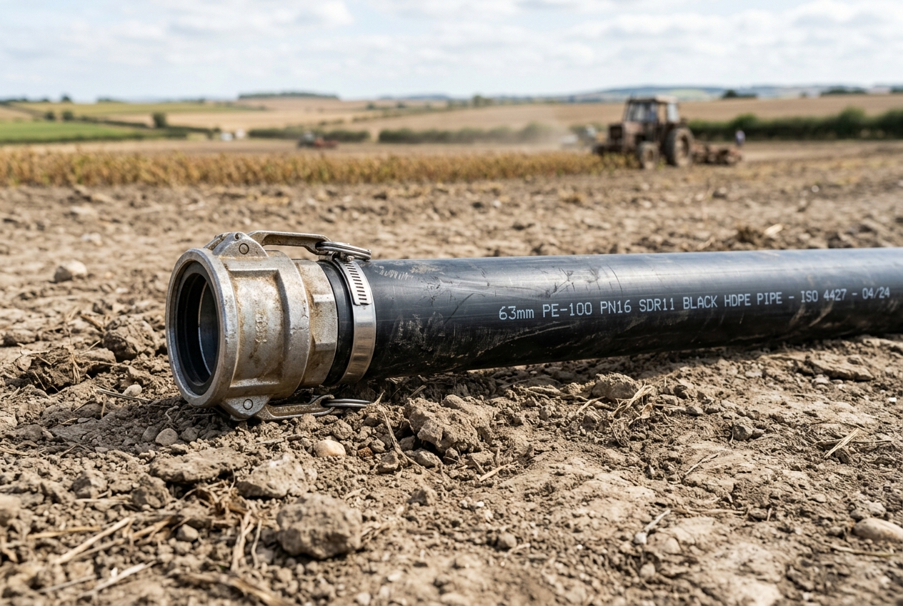 63mm Sprinkler HDPE Pipe by SIPL